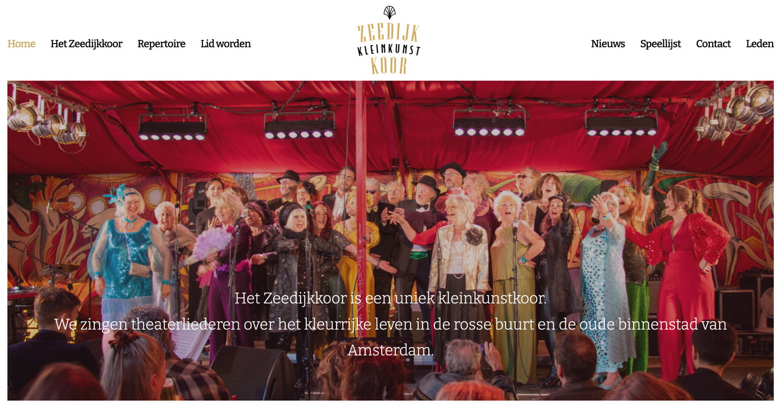 Website Het Zeedijkkoor